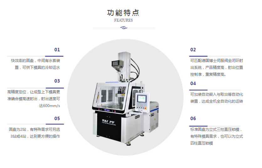 立式高速機功能特點 立式高速機功能特點